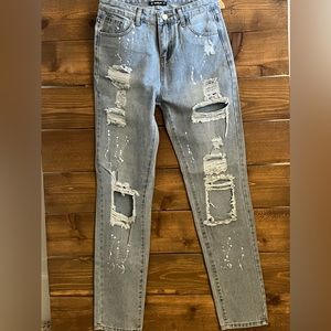 Distressed Jeans